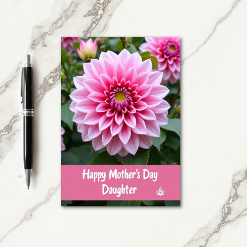 Pink Blossom Mothers Day Love Card