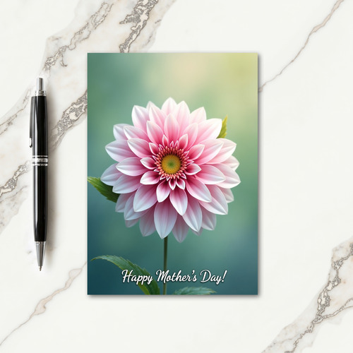 Pink Blossom Wishes Card