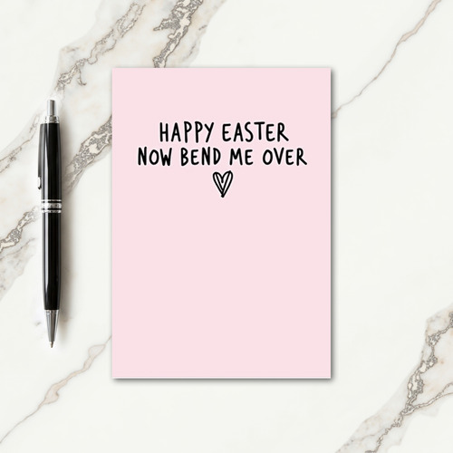 Pink Bold Love Talk Card