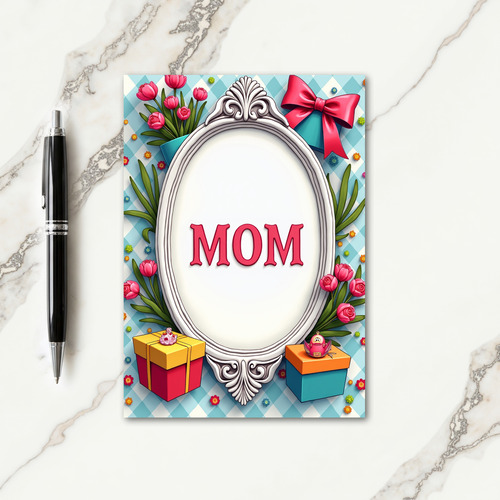 Pink Bouquet Mothers Day Card
