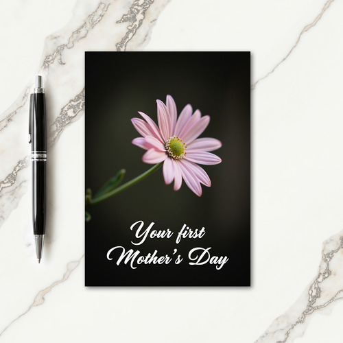 Pink Floral Mothers Day Wishes Card