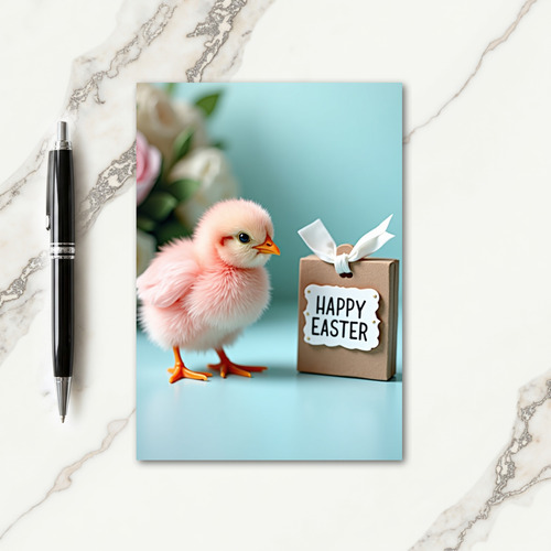 Pink Fowl Easter Gift Card