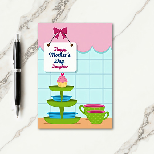 Pink Frosting Mothers Day Card