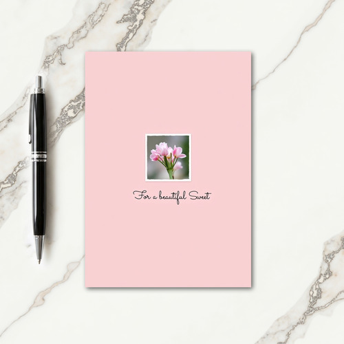 Pink Hued Mothers Day Card