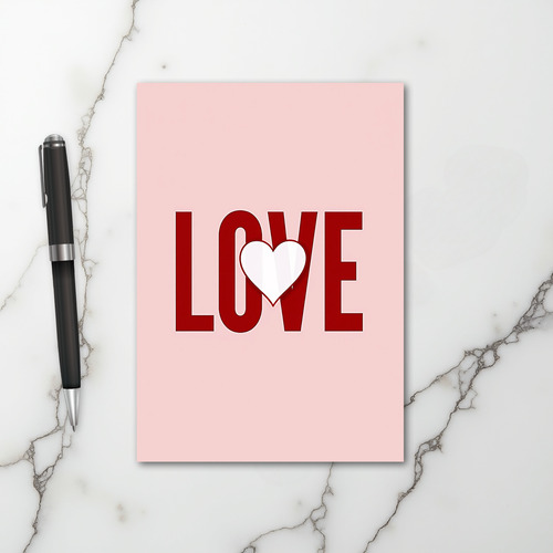 Pink Love Card