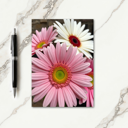Pink Petal Floral Pattern Card