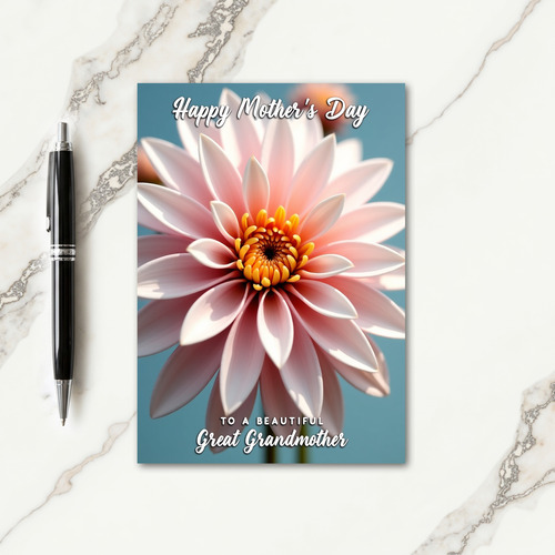 Pink Petal Mothers Day Love Card