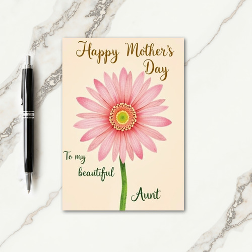 Pink Petals Heartfelt Wish Card