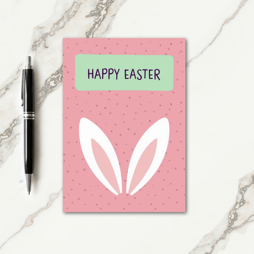 Pink Polka Dot Celebration Card