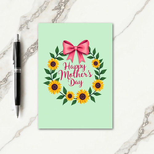 Pink Ribbon Mother Card