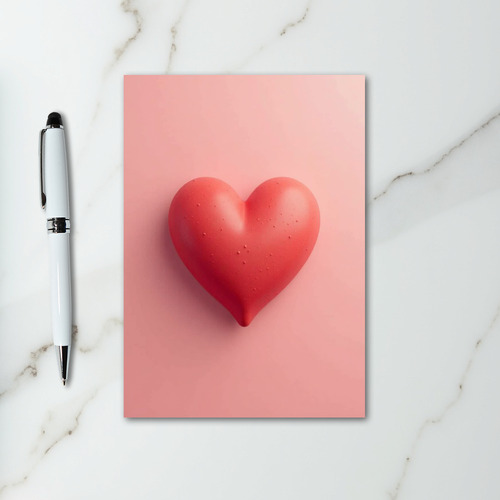 Pink Sweet 3D Valentines Card