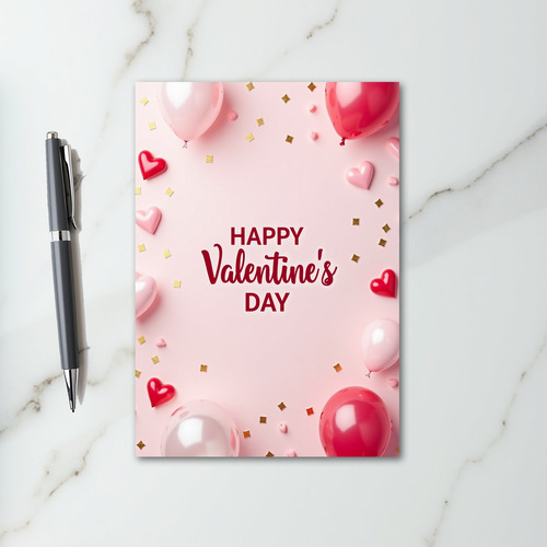 Pink Valentines Day Sweet Card