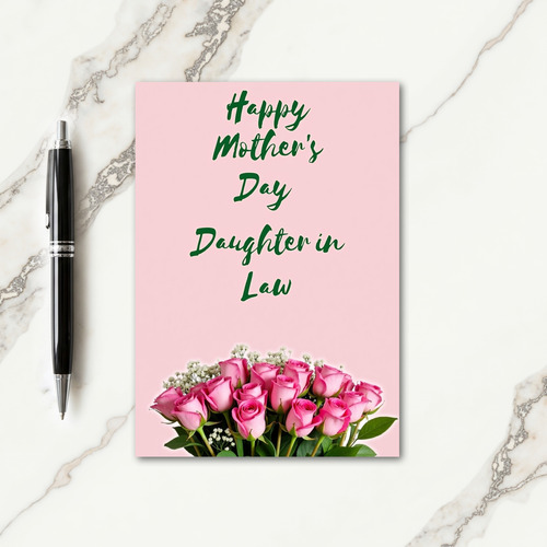 Plaid Happy Mothers Day Floral Card