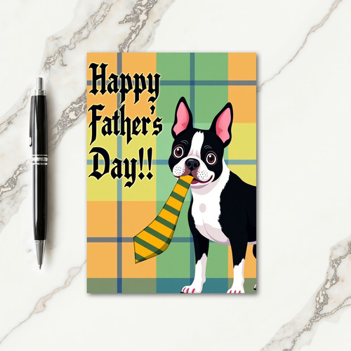 Plaid Sweet Fathers Day Card