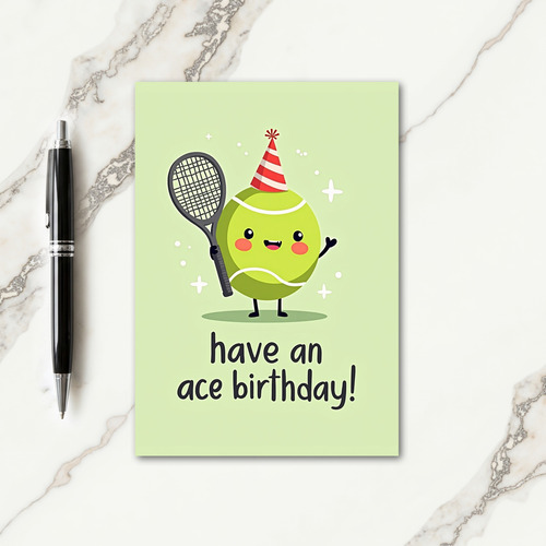 Playful Ball Birthday Card