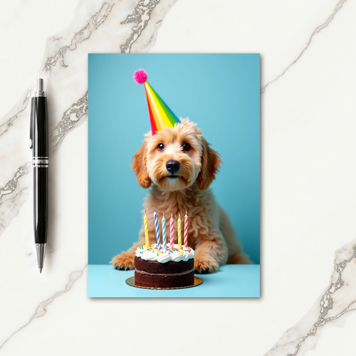 Playful Birthday Fluffy Animal Card
