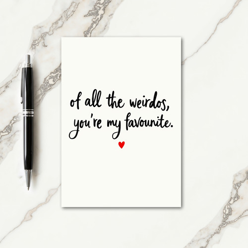 Playful Birthday Script Card