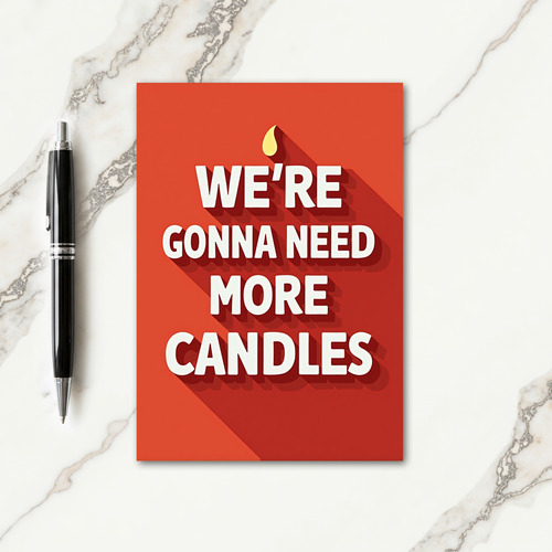 Playful Birthday Text Card