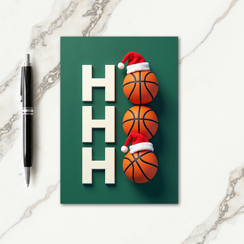 Playful Christmas Ball Card