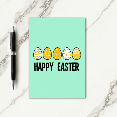 Playful Easter Greeting Card
