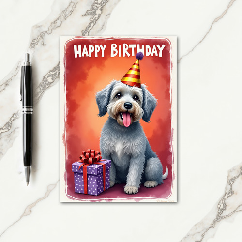 Playful Hat Birthday Card