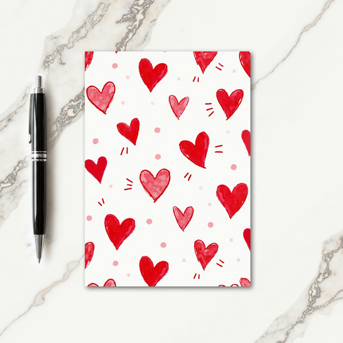 Playful Hearts Birthday Card