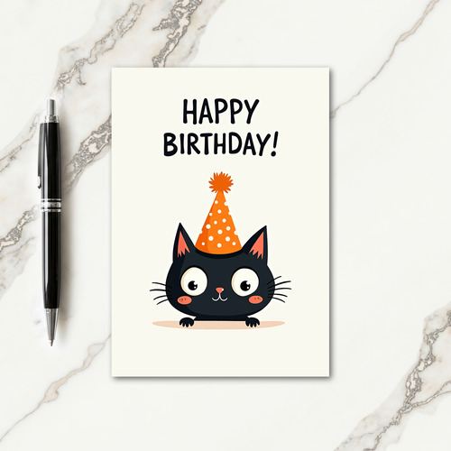 Playful Kitten Celebration Card