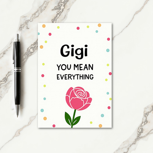 Playful Mothers Day Confetti Card