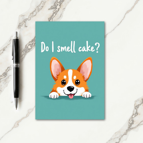 Playful Pup Birthday Joy Card