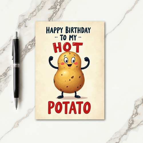 Playful Root Birthday Card