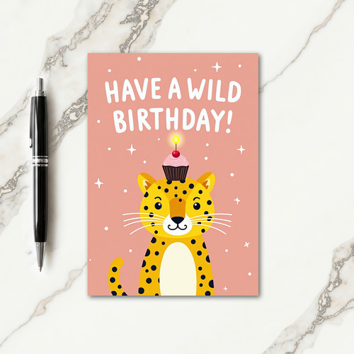Playful Spotted Birthday Card