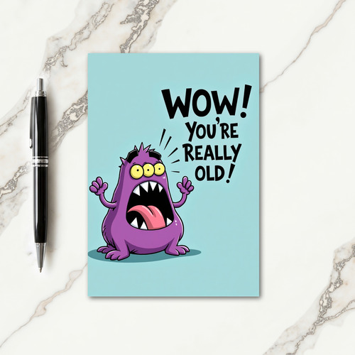 Playful Violet Creature Card