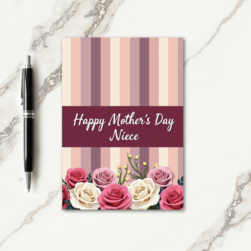 Plum Happy Mothers Day Card
