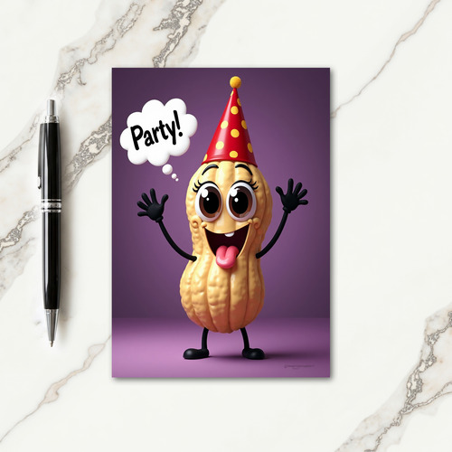 Plump Character Birthday Card