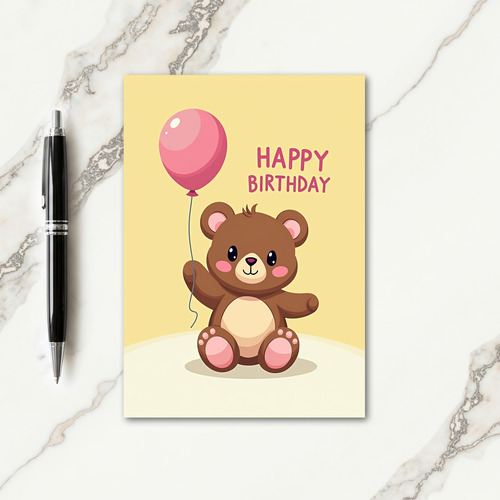 Plump Creature Birthday Card