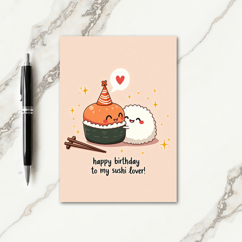 Plump Treat Birthday Card