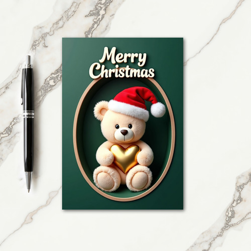 Plush Holiday Heart Card thumbnail