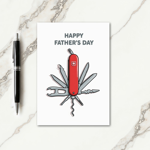 Pocket Tool Fathers Day Card