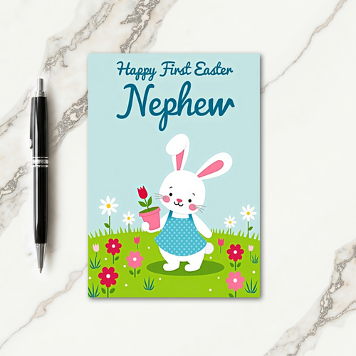 Polka Dot Apron Spring Card