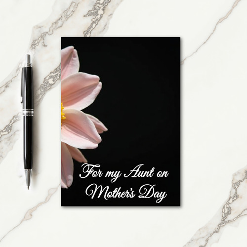Polka Dot Aunt Mothers Day Card