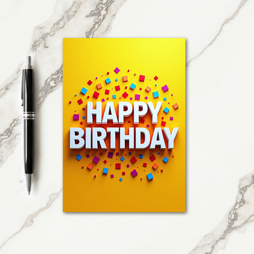 Polka Dot Birthday Fun Card