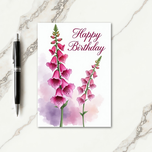 Polka Dot Birthday Greeting Card