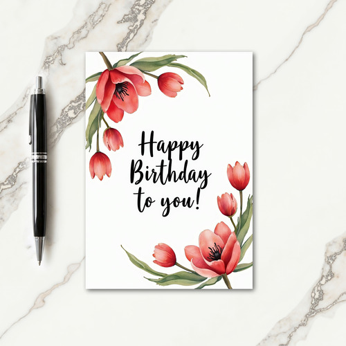 Polka Dot Bloom Card