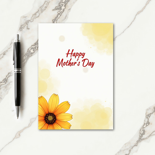 Polka Dot Bloom Greeting Card