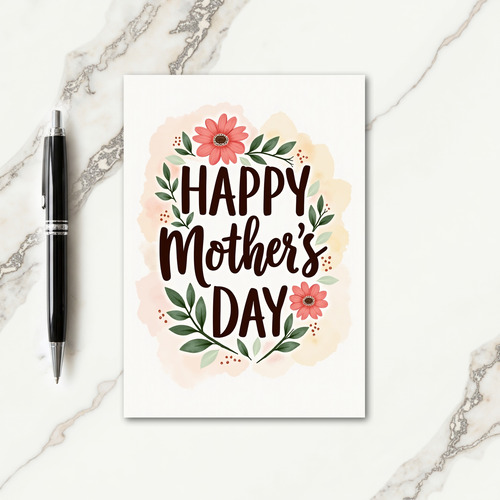 Polka Dot Blossom Card