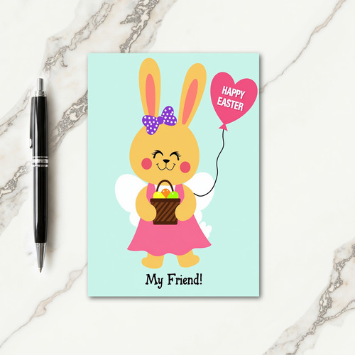 Polka Dot Bow Celebration Card