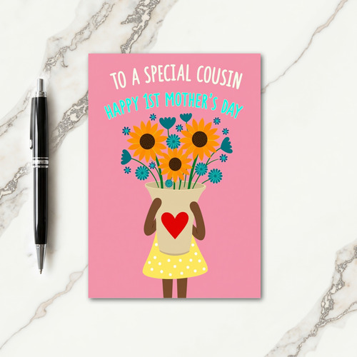 Polka Dot Cousin Mothers Day Card