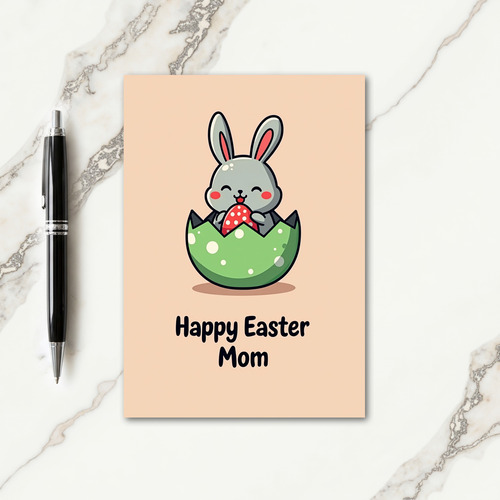 Polka Dot Creature Easter Card
