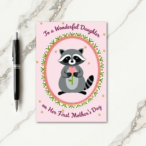 Polka Dot Daughter Mothers Day Card