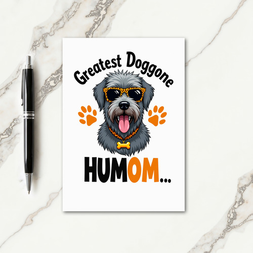 Polka Dot Dog Cool Card